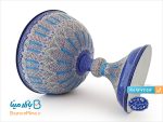 سنگاب بزرگ برجسته میناکاری اثر استاد اسماعیلی