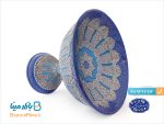 سنگاب بزرگ برجسته میناکاری اثر استاد اسماعیلی