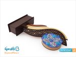 تندیس میناکاری شده اصفهان طرح رها