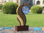 تندیس میناکاری شده اصفهان طرح رها