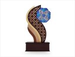 تندیس میناکاری شده اصفهان طرح رها
