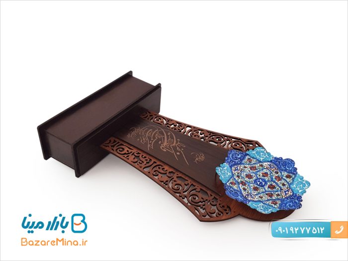 تندیس میناکاری وان یکاد طرح آیه