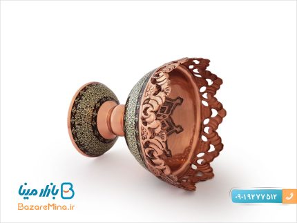 آجیل خوری مسی خاتم کاری