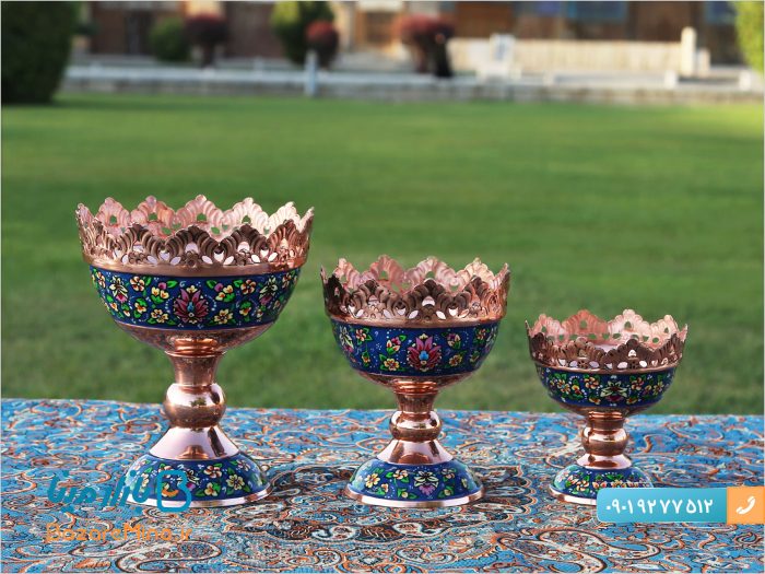 آجیل خوری مس و پرداز سایز 16