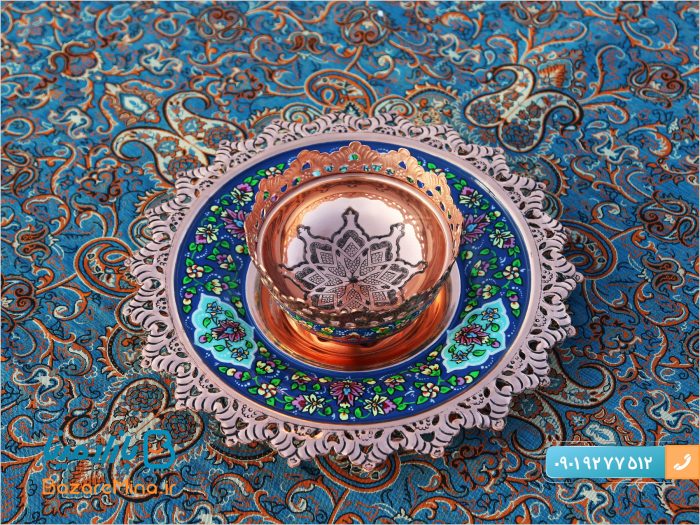 بشقاب مس و پرداز اصفهان