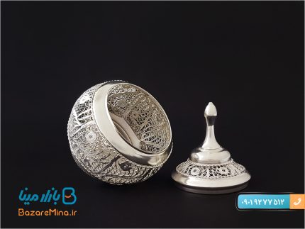 قندان ملیله کاری اصفهان