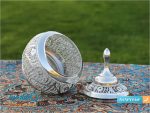 قندان ملیله کاری اصفهان