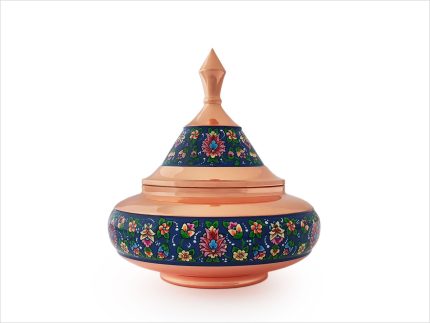 بشقاب پرنده بزرگ مس و پرداز اصفهان
