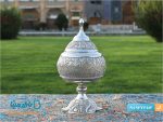 گزخوری پایه دار ملیله کاری