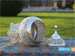 گزخوری پایه دار ملیله کاری