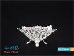 کاسه آجیل خوری چهار گوش ملیله کاری اصفهان