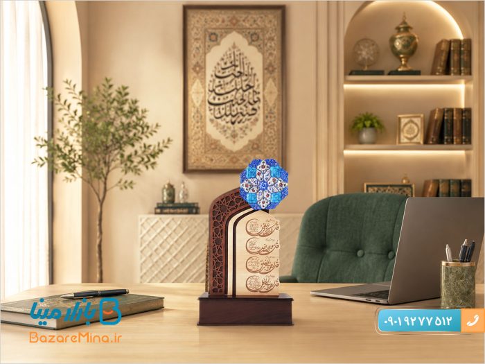 تندیس میناکاری طرح چهار قل