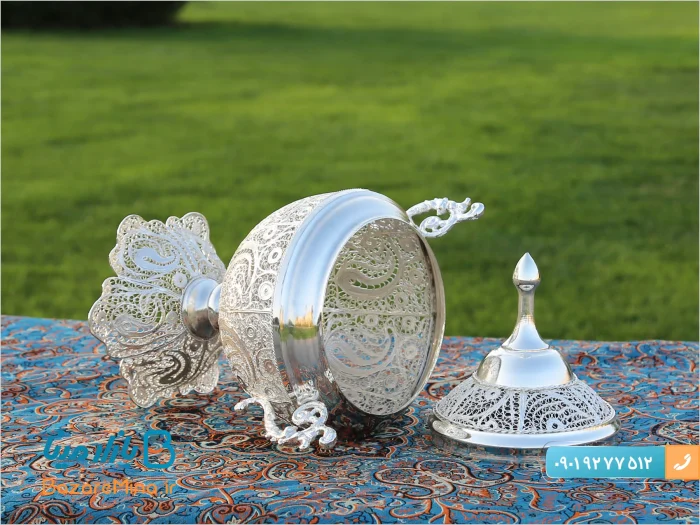 گز خوری دسته دار ملیله کاری