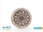 بشقاب مسی قلمزنی