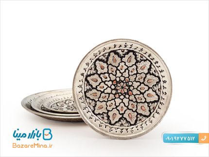 خرید هدایای تبلیغاتی بوشهر و بهترین محصولات سال 1405 بشقاب مسی قلمزنی