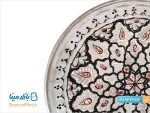 بشقاب مسی قلمزنی