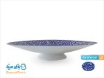 بشقاب میناکاری طرح مینیاتور و آیه اثر استاد اسماعیلی