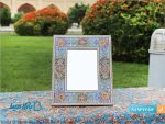 آینه خاتم کاری طرح تذهیب
