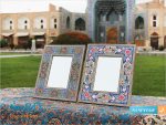آینه خاتم کاری طرح تذهیب