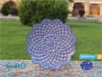 بشقاب میناکاری ختایی توخالی