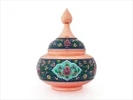 قندان بزرگ مس و پرداز