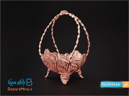 کشکول مسی ملیله کاری اصفهان