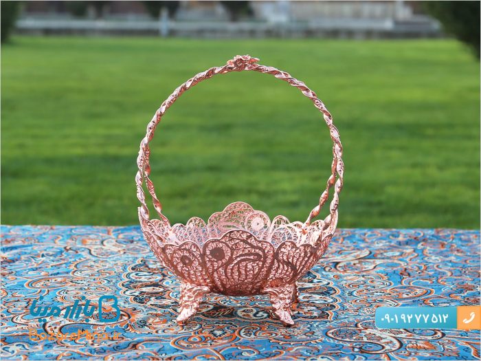 کشکول مسی ملیله کاری اصفهان