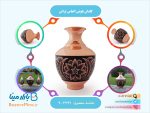 گلدان بلونی الماس تراش