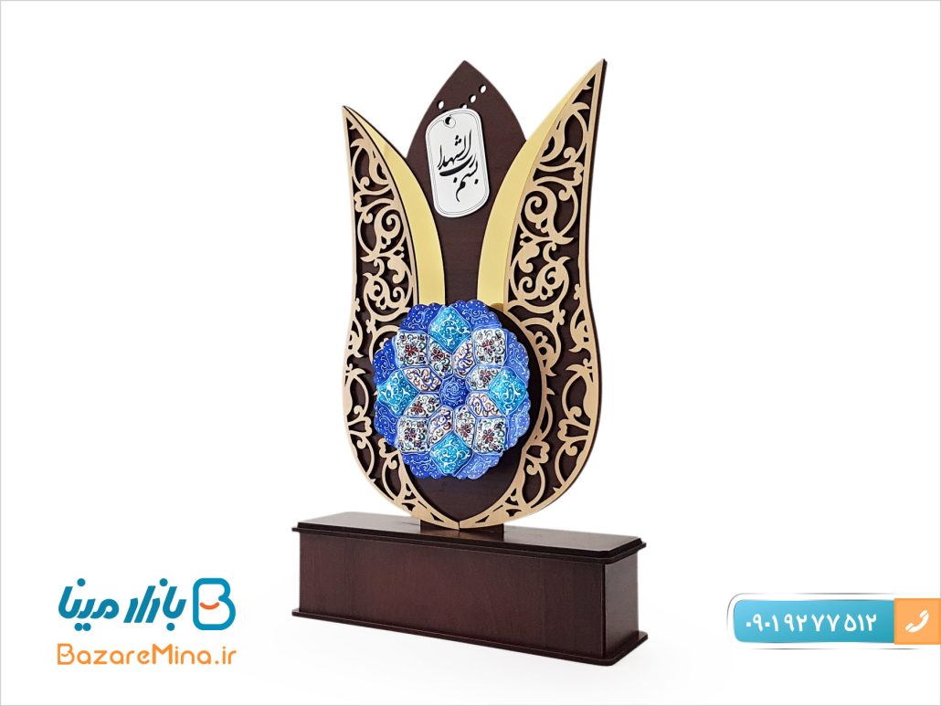 تندیس میناکاری شده طرح شهدا