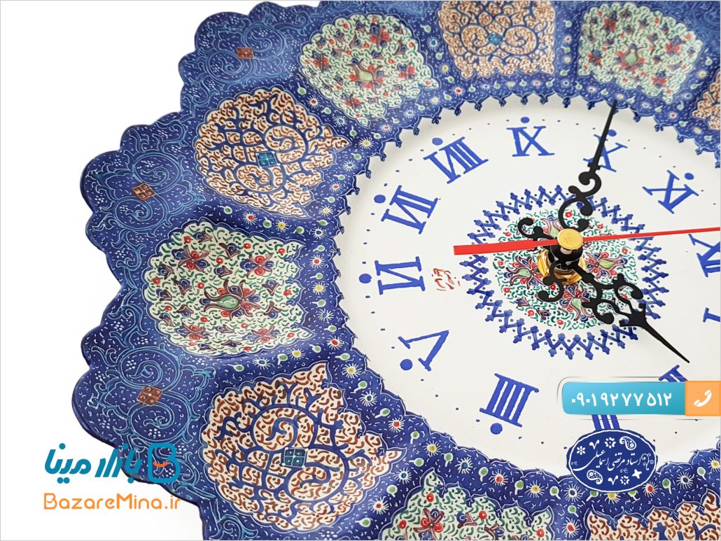 ساعت میناکاری شده