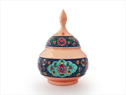 قندان بزرگ مس و پرداز