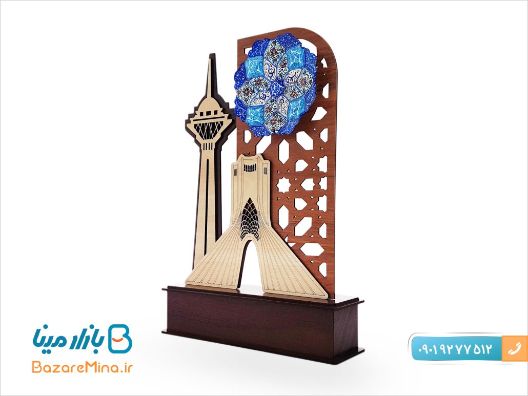 تندیس سه بعدی میناکاری