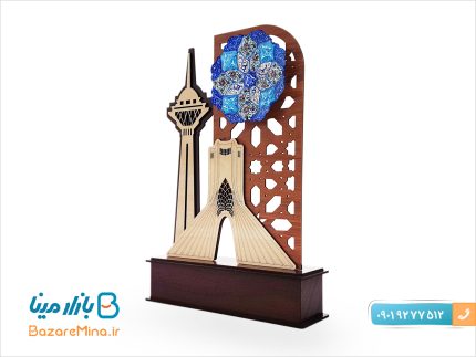تندیس سه بعدی میناکاری