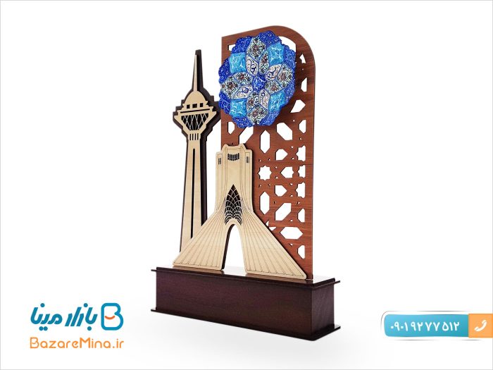 تندیس سه بعدی میناکاری