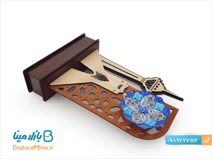 تندیس سه بعدی میناکاری