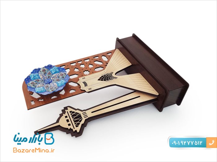 تندیس سه بعدی میناکاری