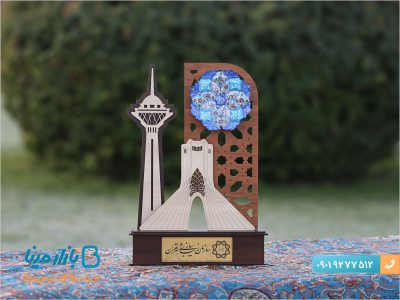 تندیس سه بعدی میناکاری