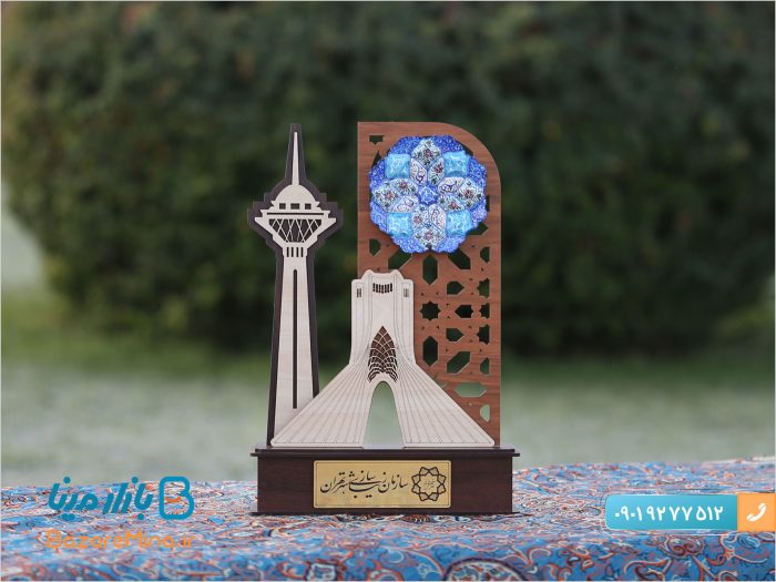 تندیس سه بعدی میناکاری