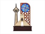 تندیس سه بعدی میناکاری