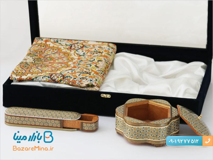 باکس هدیه خاتم کاری
