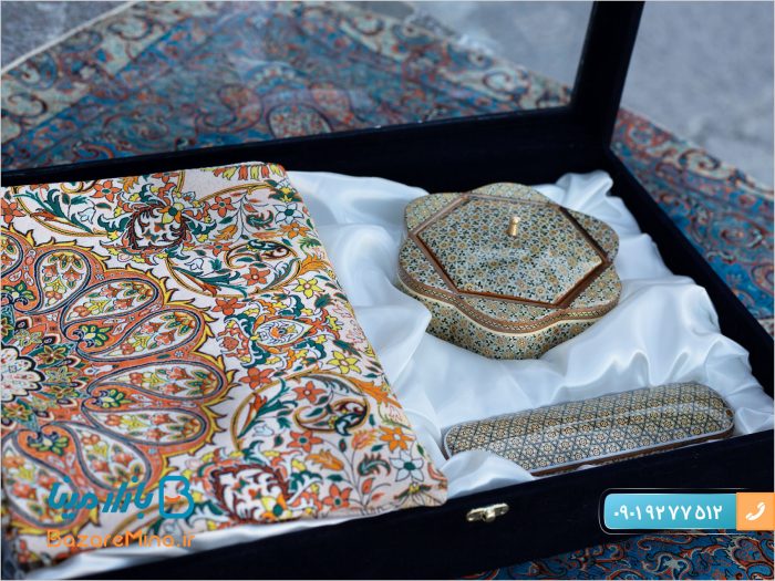 باکس هدیه خاتم کاری
