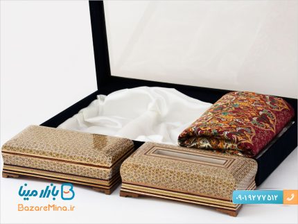 ست هدیه خاتم کاری
