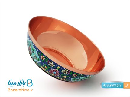 کاسه ساده مس و پرداز