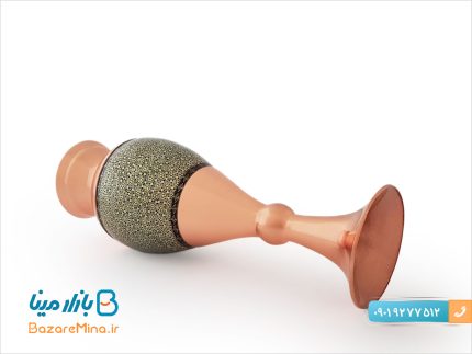 گلدان خاتم کاری شده