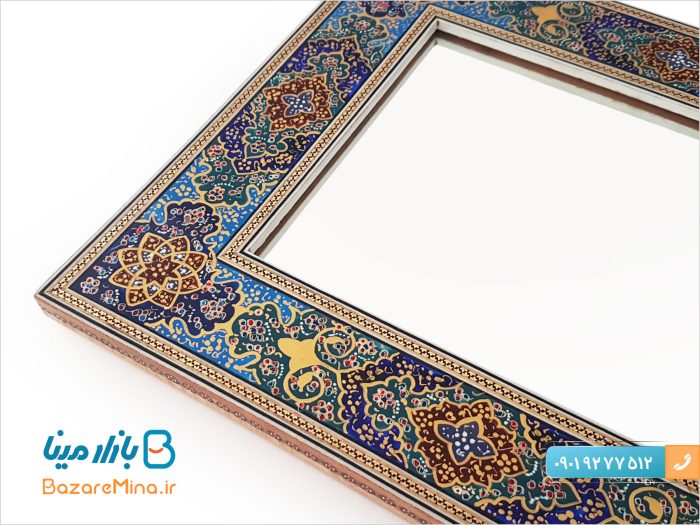 آینه بزرگ خاتم کاری