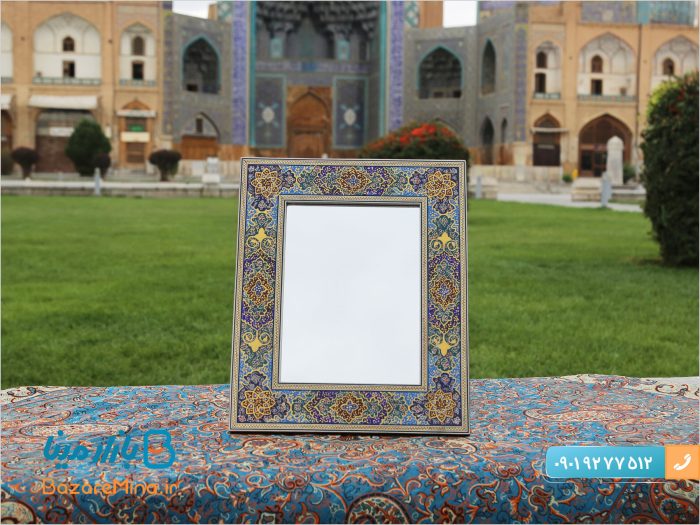 آینه بزرگ خاتم کاری