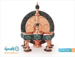 سرویس شربت خوری مس و پرداز