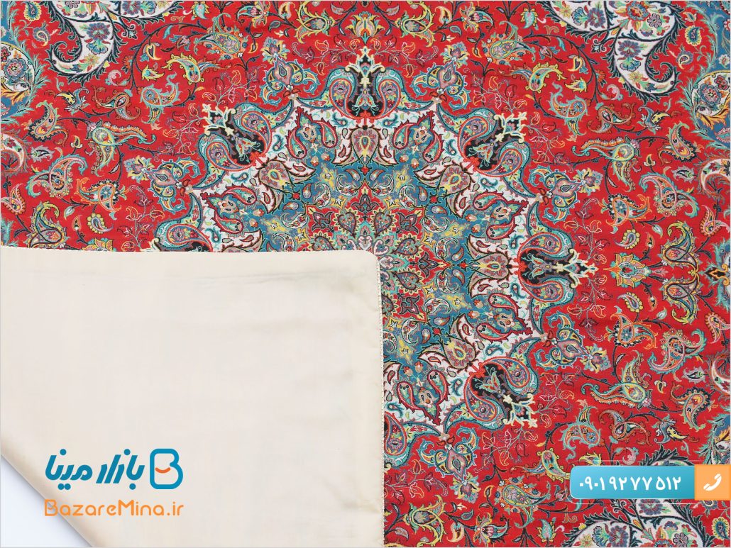 ترمه رومیزی سالاری یزد طرح آوا