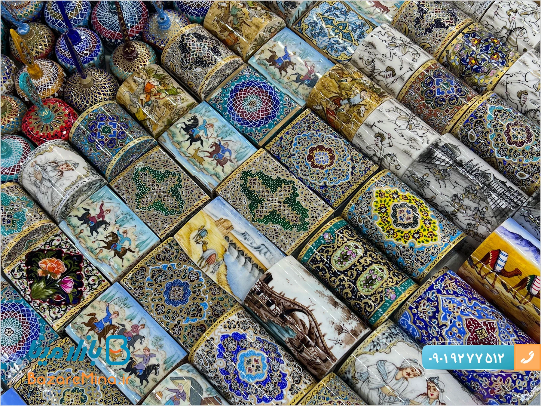 جعبه های استخوان شتر و صنایع دستی زینتی اصفهان جعبه های استخوان شتر