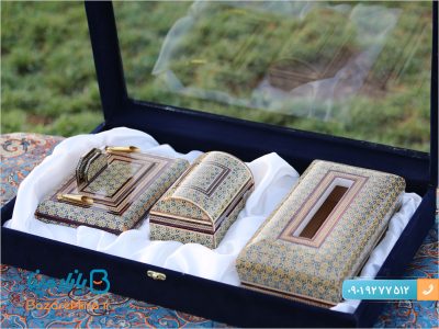 ست کادویی خاتم کاری